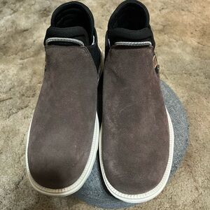 Hey Dude Brown Ankle Boots